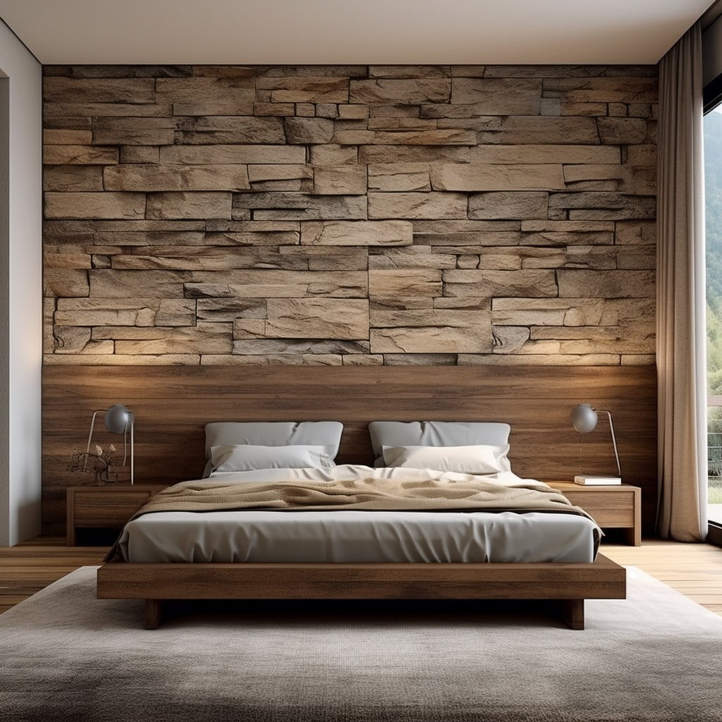 COMBINE Wood and Stone Wall