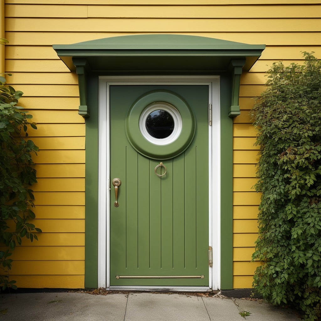 Doors With Small Peek-a-boo Windows Door Design