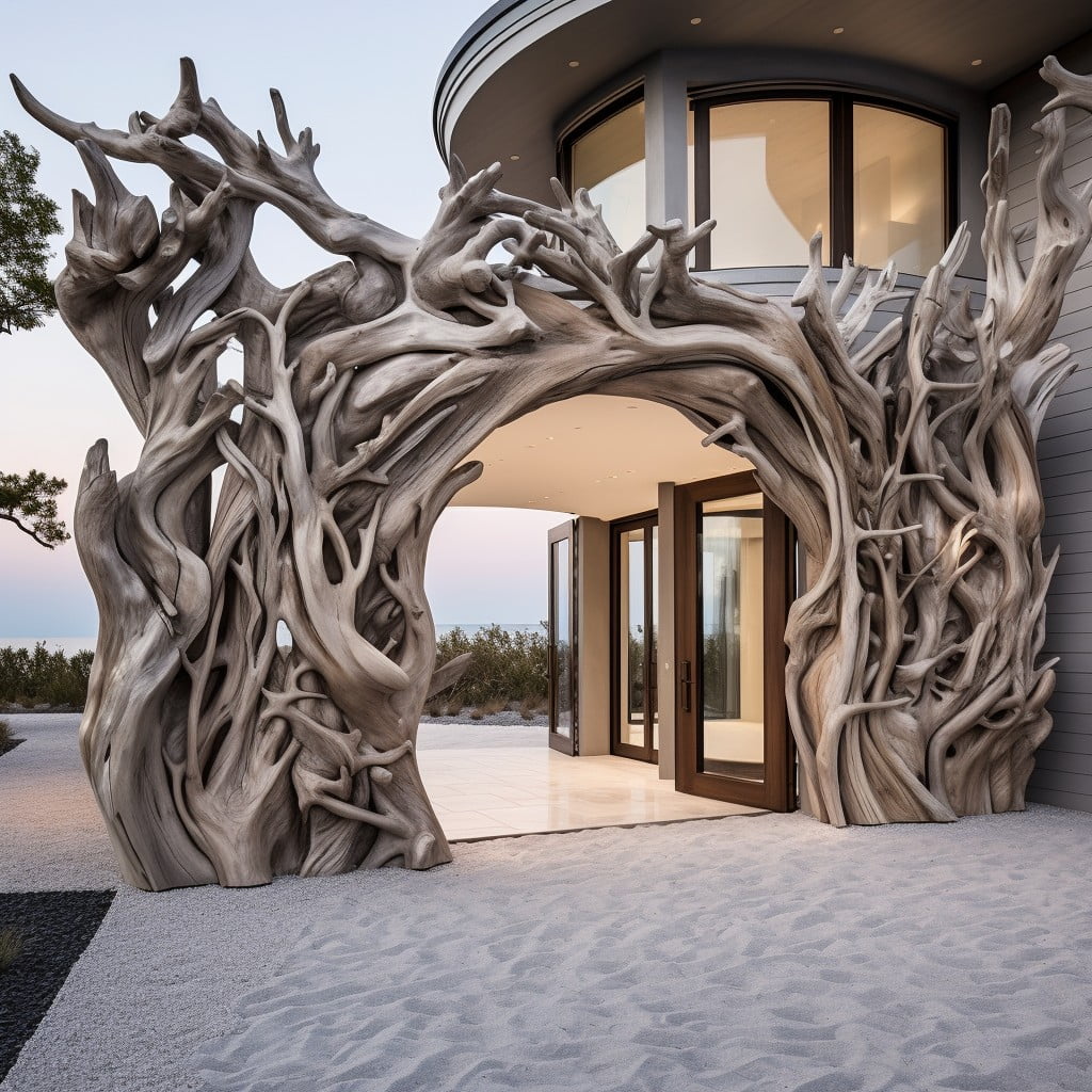 Driftwood Beach-Inspired Gates