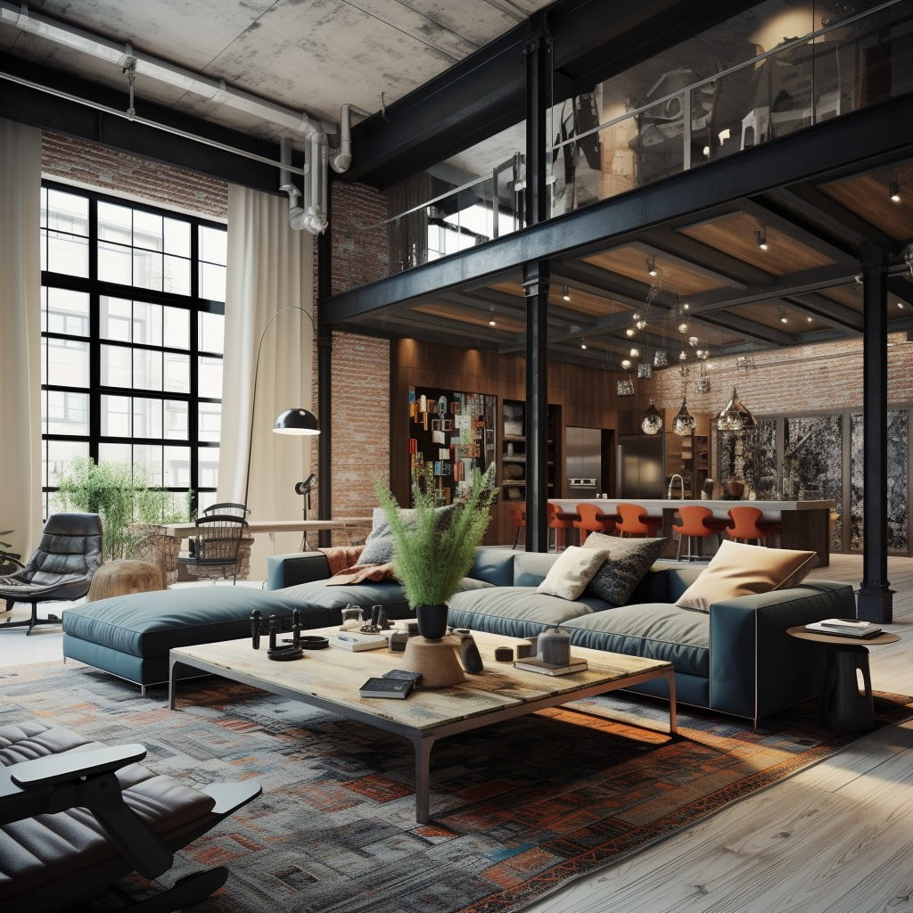 Eclectic Loft Design With a Blend of Different Styles