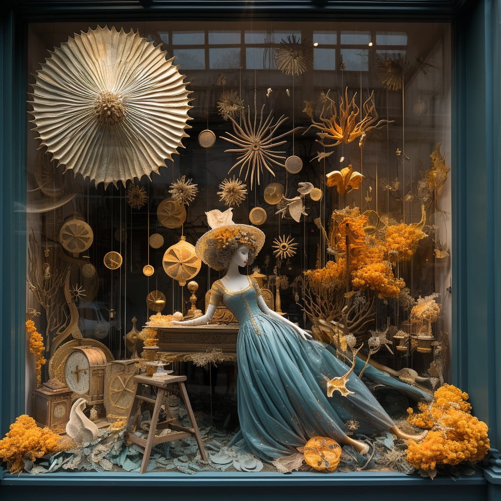 Eye-catching Window Display to Attract Passers-by for a Very Small Boutique