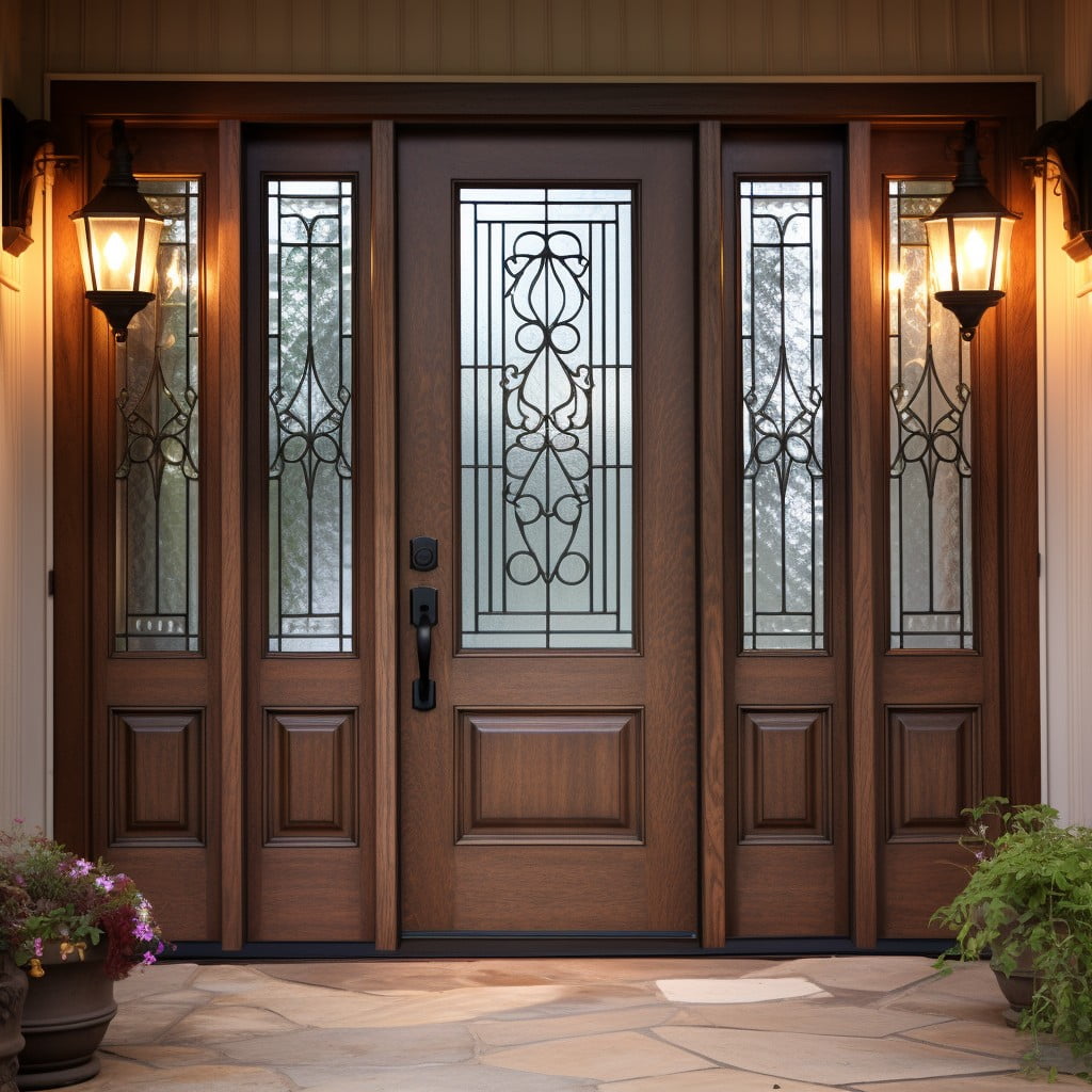 Front Doors With Sidelights Door Design