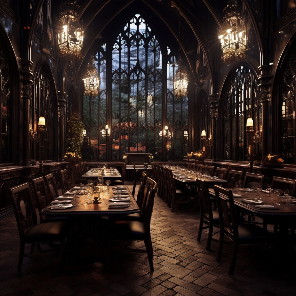 Gothic Style Restaurant Design