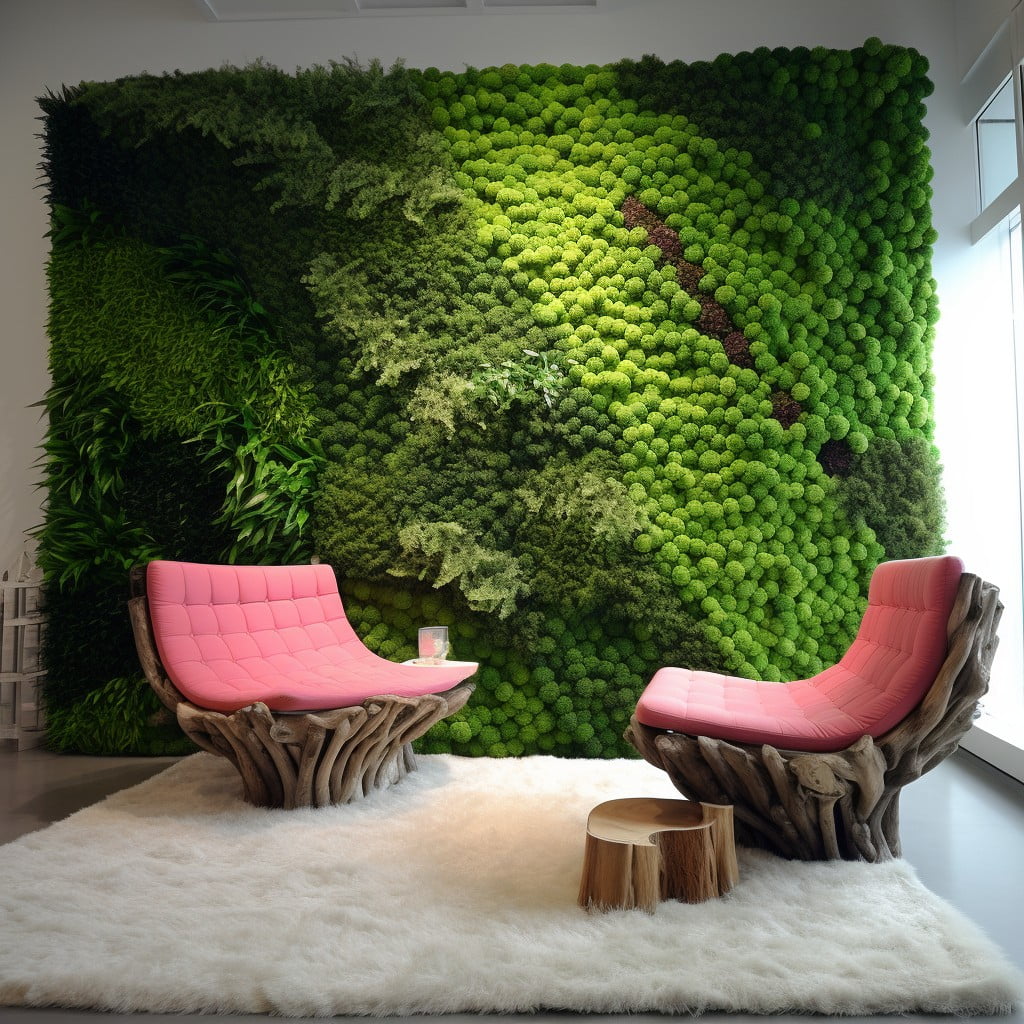 Multi-toned Artificial Grass Wall