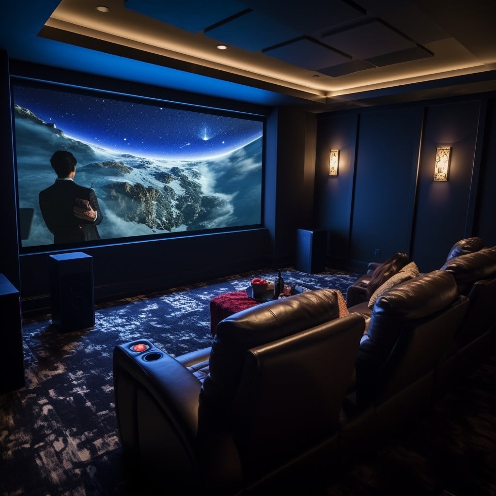 Small Theater Room Smart Home Integration for Convenience