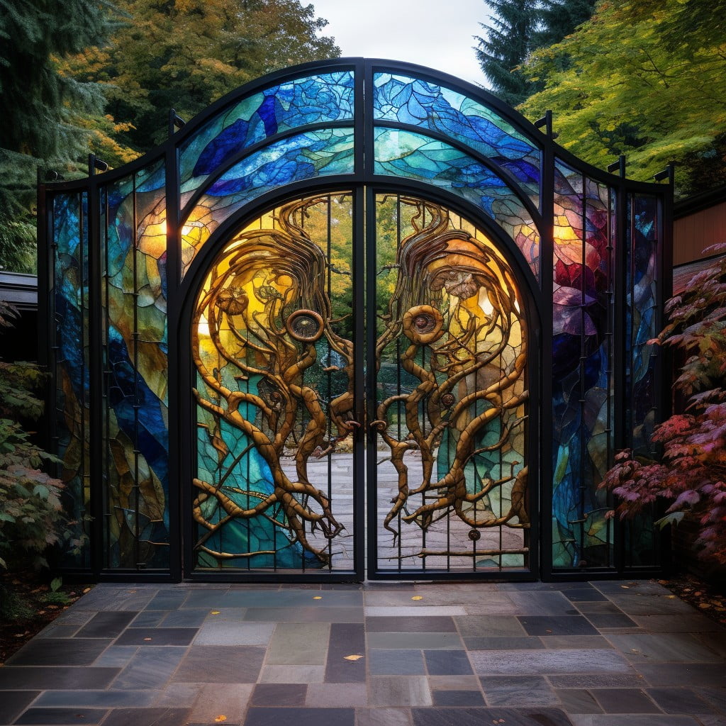 Stained Glass Gates