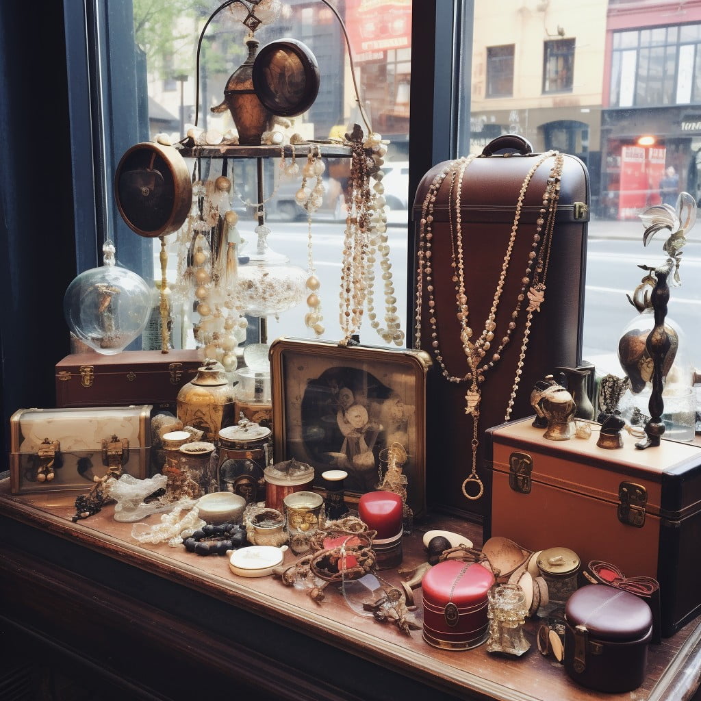 Vintage Accessories for a Unique Touch for a Very Small Boutique
