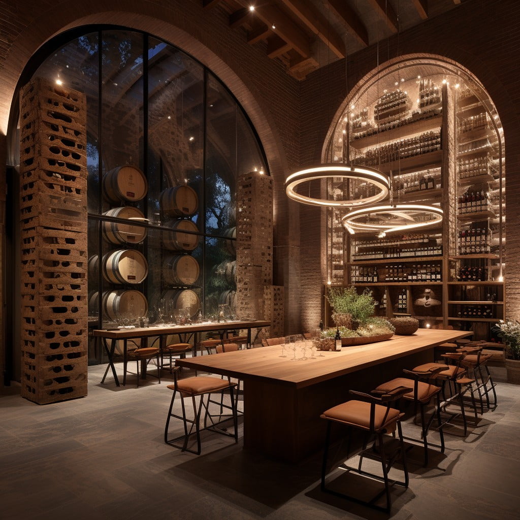 Winery Inspired Restaurant Design