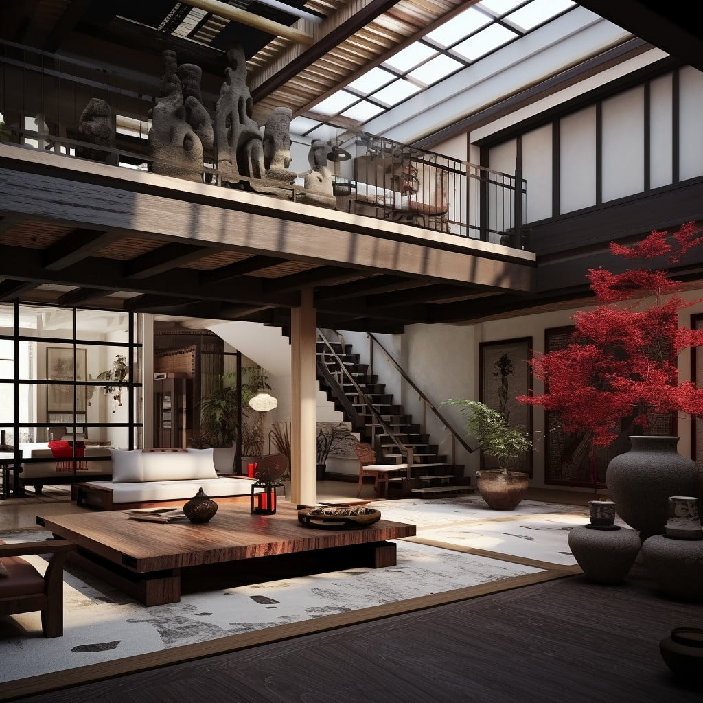 Zen-style Loft With Asian Influences