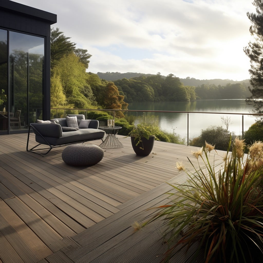 Elevated Decking Overlooking the Lake