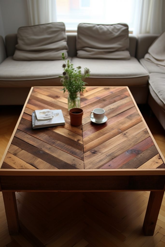 Pallet Coffee Table Table Design --ar 2:3