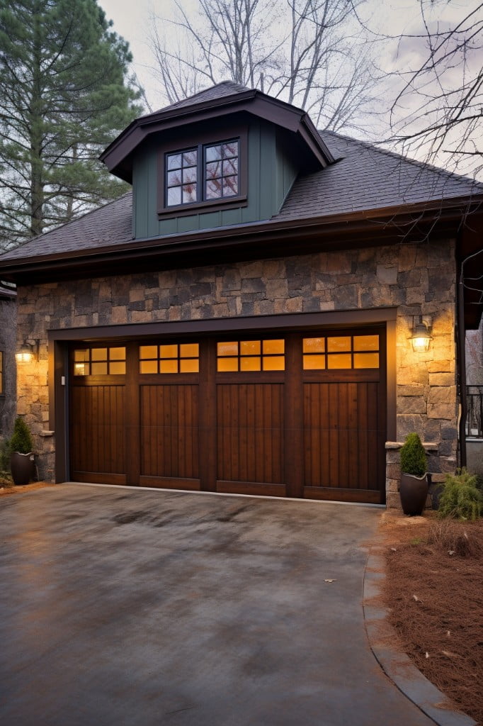 energy efficient garage door design
