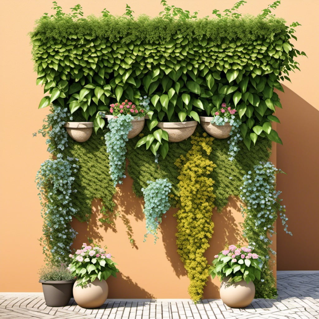 climbing plants on walls