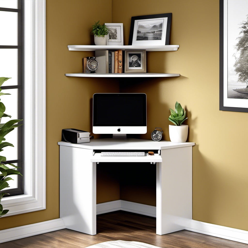 corner desks for small spaces