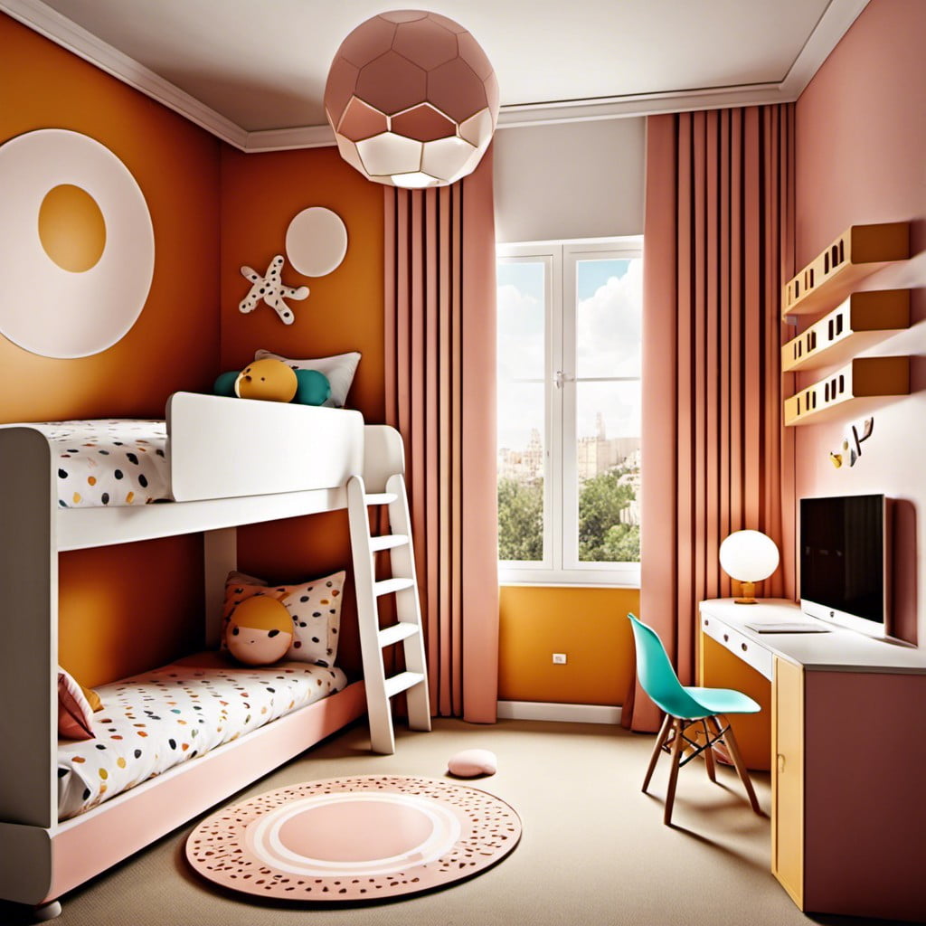 whimsical kid friendly rooms